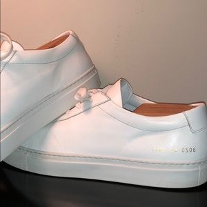 Men’s white Common Projects